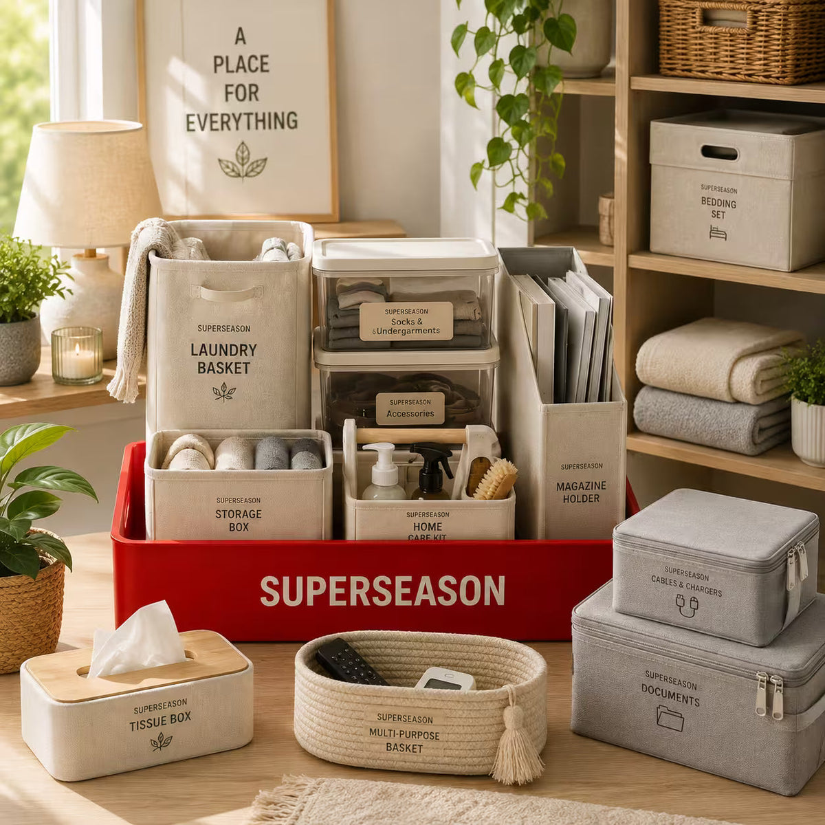 Home Organization & Living Essentials