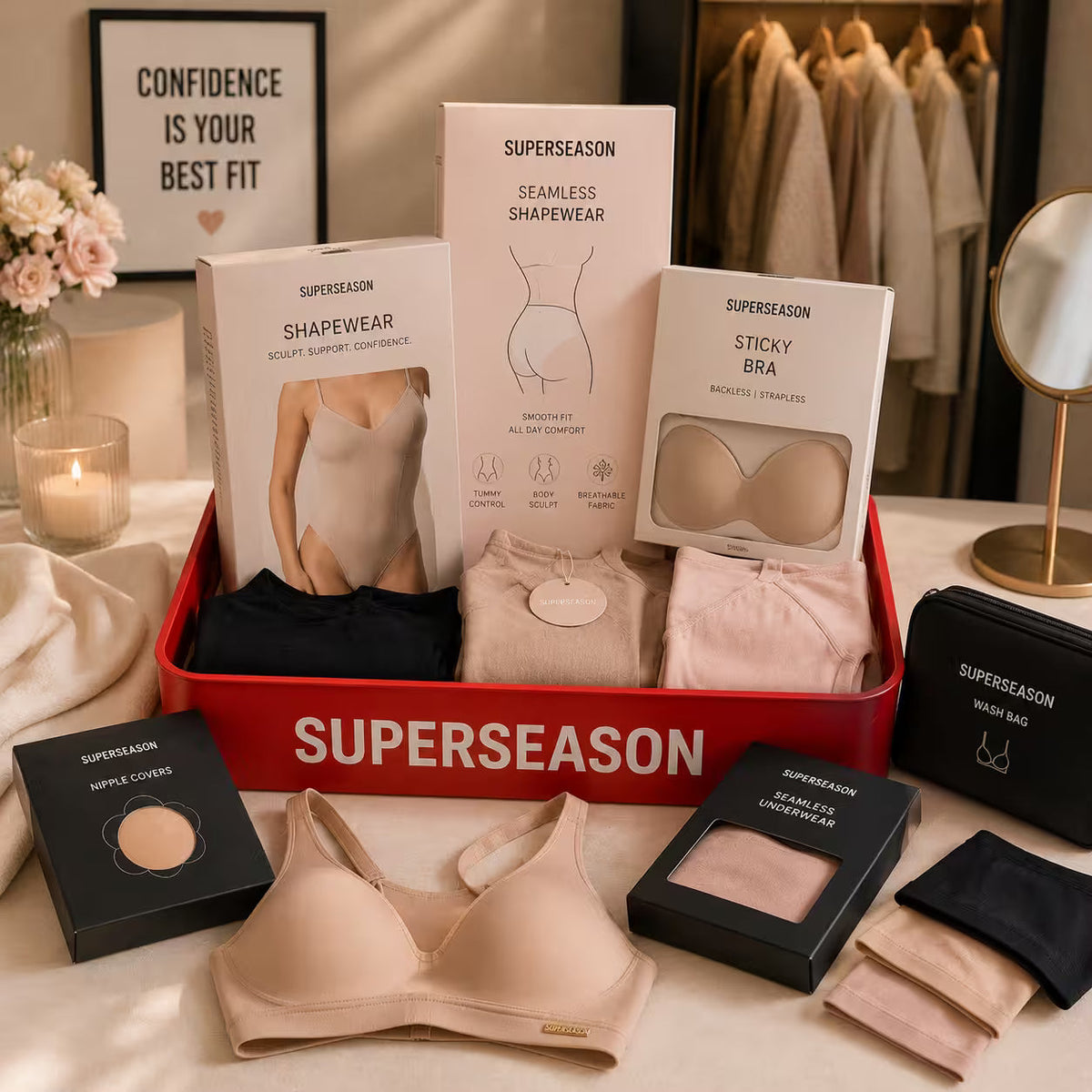 Shapewear & Comfort Essentials