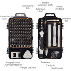 115-in-1 Screwdriver Set – Magnetic Precision Tool Kit for Mobile, PC, Glasses, Laptop, and Digital Watch Repair