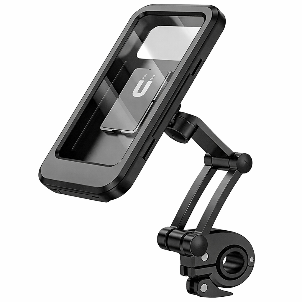 M3 Rider waterproof mobile holder made of plastic for bicycle and motorcycle handlebars