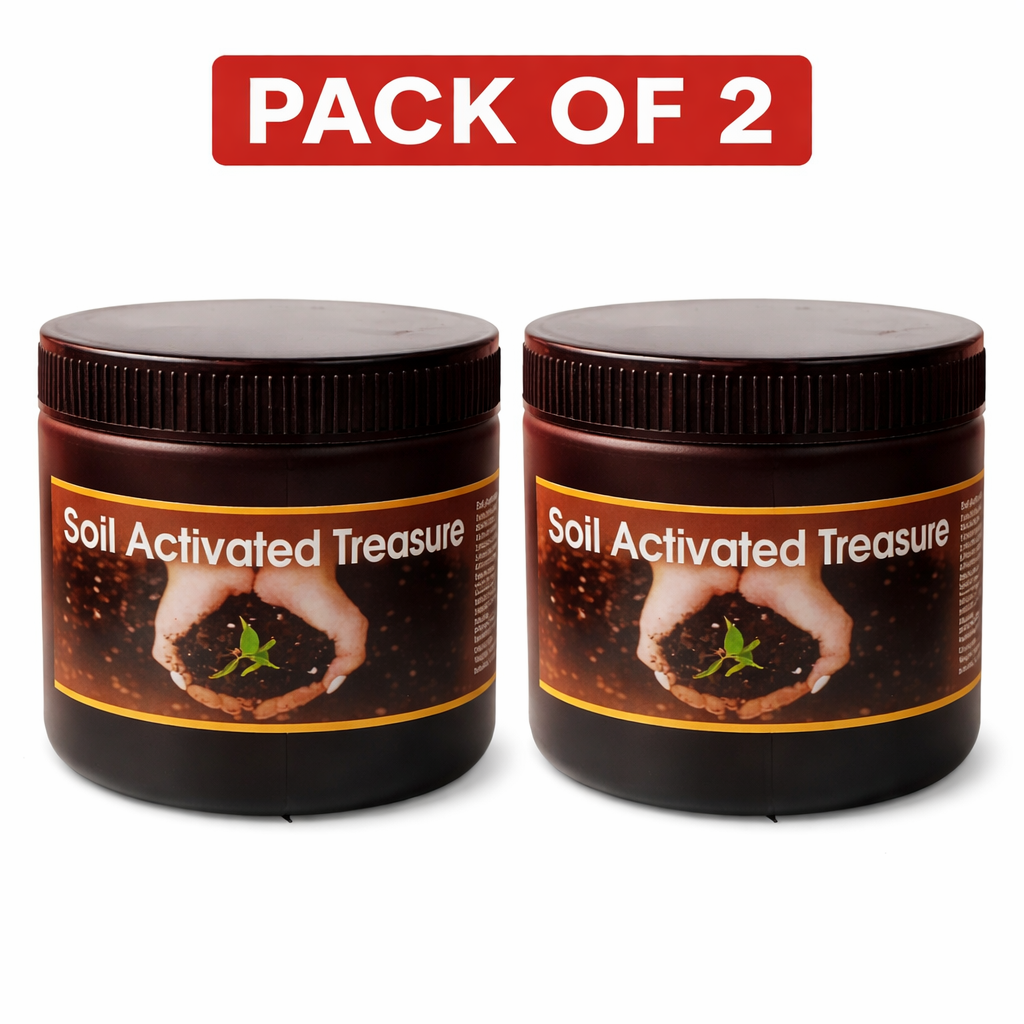 Two units of Soil Activated Treasure in their retail packaging