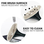2-in-1 Mesh Cleaning Brush with Squeegee, rubber