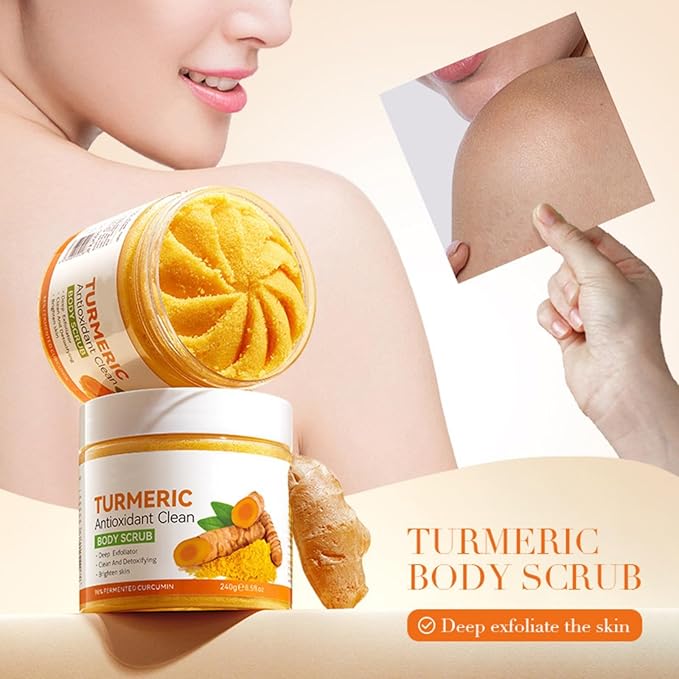 Turmeric Antioxidant Clean Body Scrub