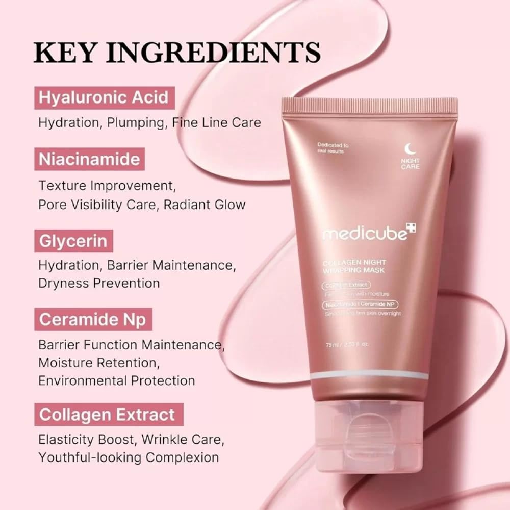 Medicube Collagen Night Wrapping Mask - Pack of 2