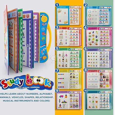Intelligence Sound Book for Children - Interactive Learning Aid