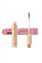 Liquid lip concealer and primer base in a professional cosmetic tube