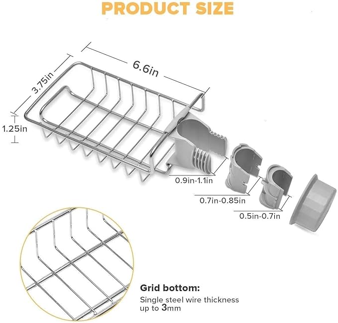 Kitchen Sink Faucet Sponge Holder