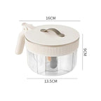 4-in-1 Spice Storage Box, Multi-Compartment Seasoning Container Organiser for Kitchen