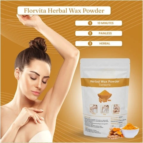 Turmeric Wax Powder for Hair Removal - 100g (Pack of 2)