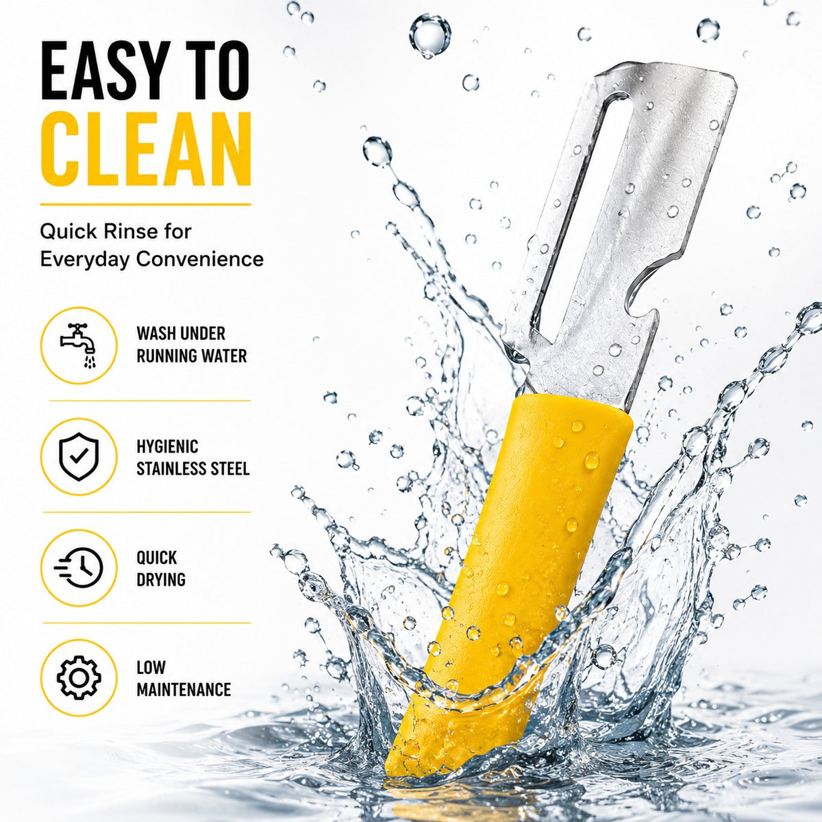 Multifunctional Peeling Knife with Integrated Potato Eye Remover