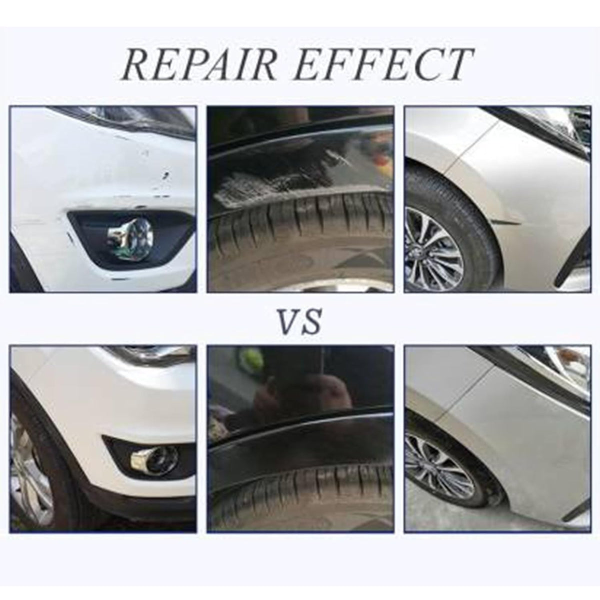 2-in-1 Car Scratch Repair Touch Up Paint Pen for Deep Scratches