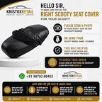 Universal Scooter Seat Cover for Two-Wheelers