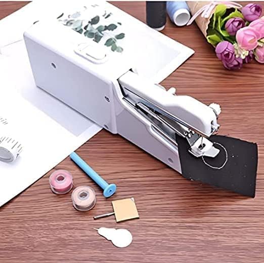 Portable Handheld Sewing Machine for Quick Repairs and Hemming