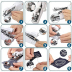 Portable Handheld Sewing Machine for Quick Repairs and Hemming