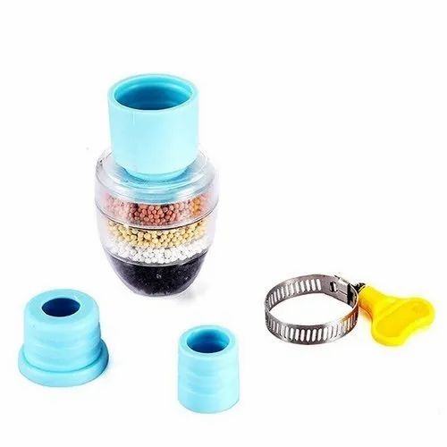3 Layer Water Filter Faucet Tap And Purifier Splash Proof Pack Of 2, pack of 2
