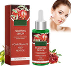 A single bottle of organic pomegranate firming face serum for anti-ageing care