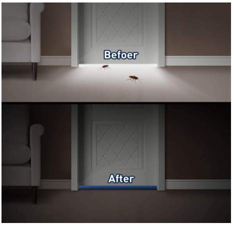 Door Guard Bottom Sealing Strip for Dust and Insect Protection