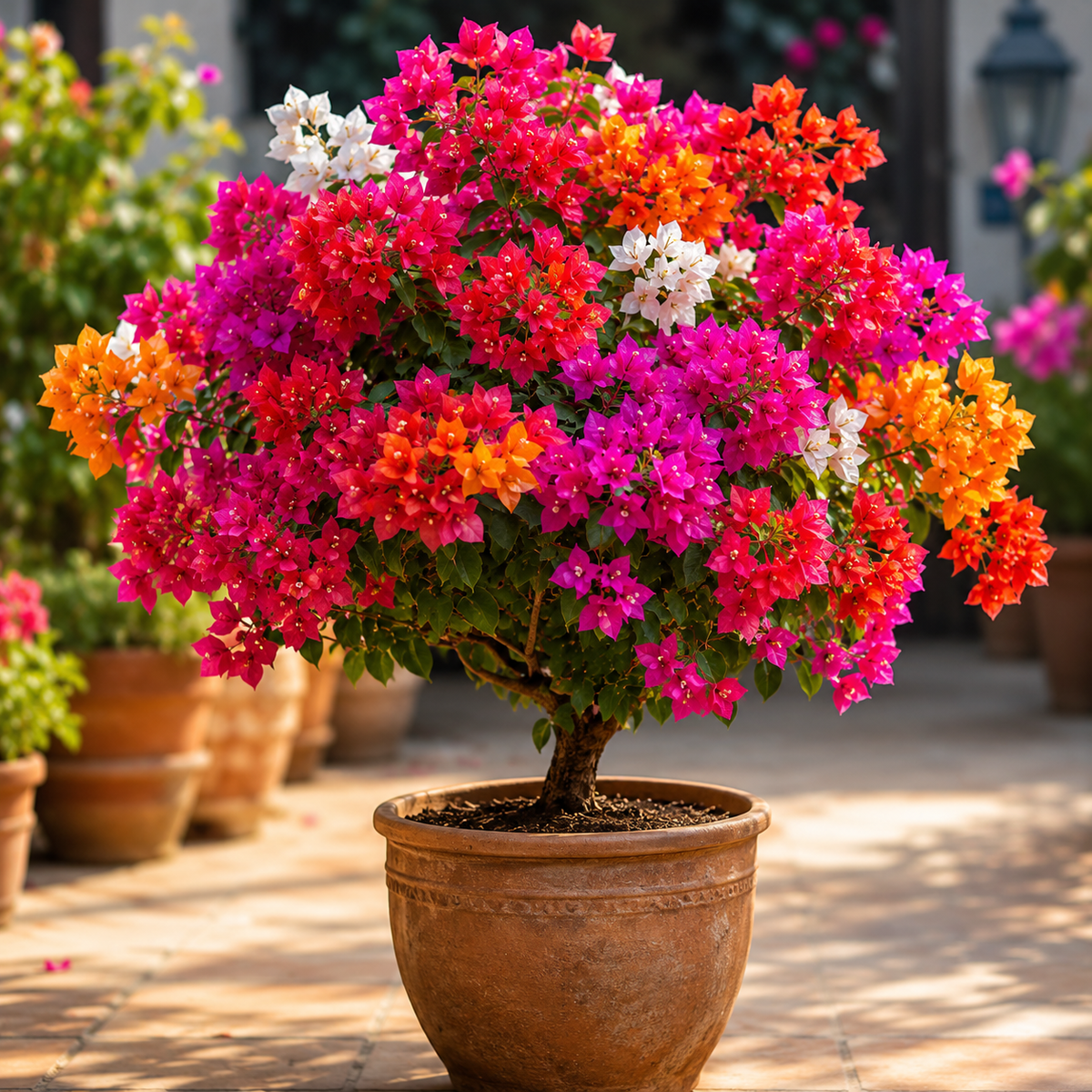 Mixed Colour Bougainvillea Flower Seeds for Home Gardening, Pack of 1