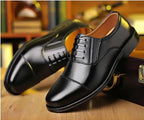 Black Formal Lace-Up Shoes for Men