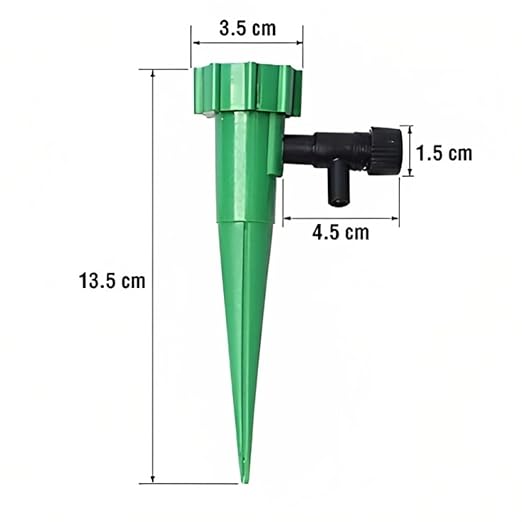 Self-Watering Spikes for Potted Plants - Pack of 12 (Assorted Colors)