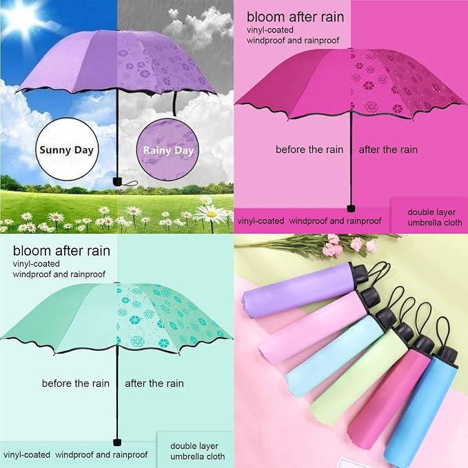 Magical Umbrella - UV Protection and Rain Umbrella, Multicolor