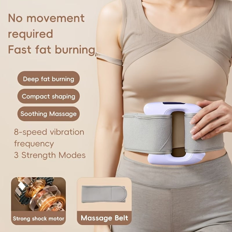 Handheld Wearable Vibration Massage Ring with Adjustable Finger Strap
