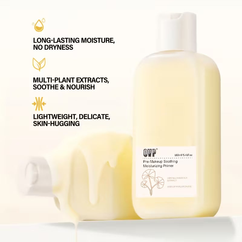 White tube of Korean beauty facial moisturizer and pre-makeup base