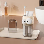 A clean plastic portable toothbrush travel case for hygienic storage