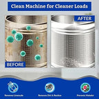 Washing Machine Cleaner Tablets - 16 Pack (2 Packets x 8 Tablets)