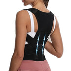 Universal size back and shoulder support belt for posture alignment