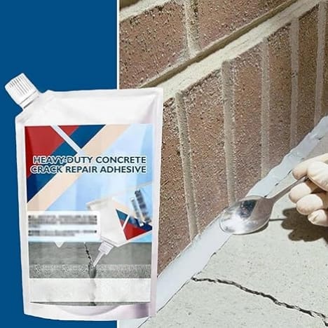 Heavy-Duty Concrete Crack Repair Adhesive 100g (Pack of 2)