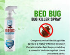 A 400g bottle of non-toxic bedbug killer spray for household pest control