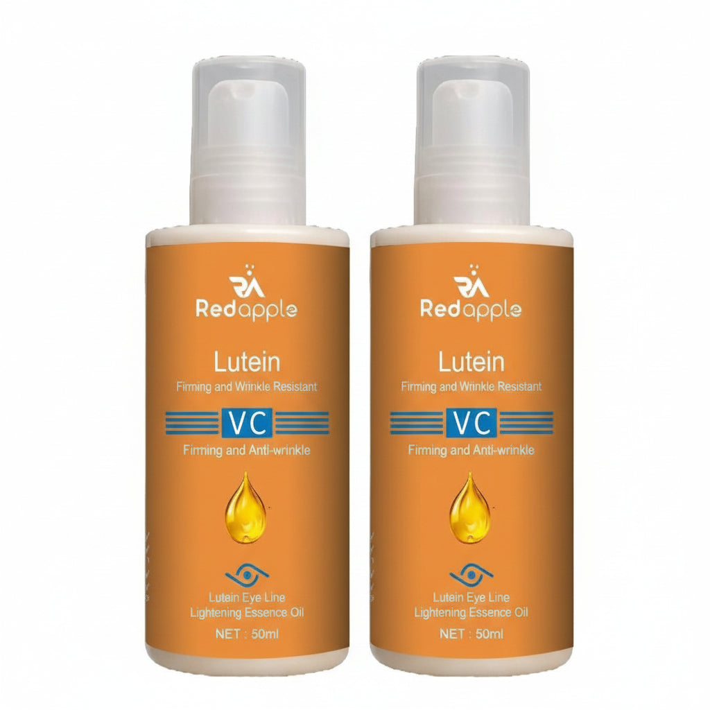 Two 50ML jars of Lutein Firming and Anti-Wrinkle Cream side by side
