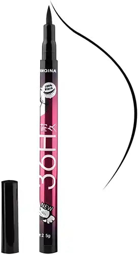 A standard black pencil eye liner in its plastic casing