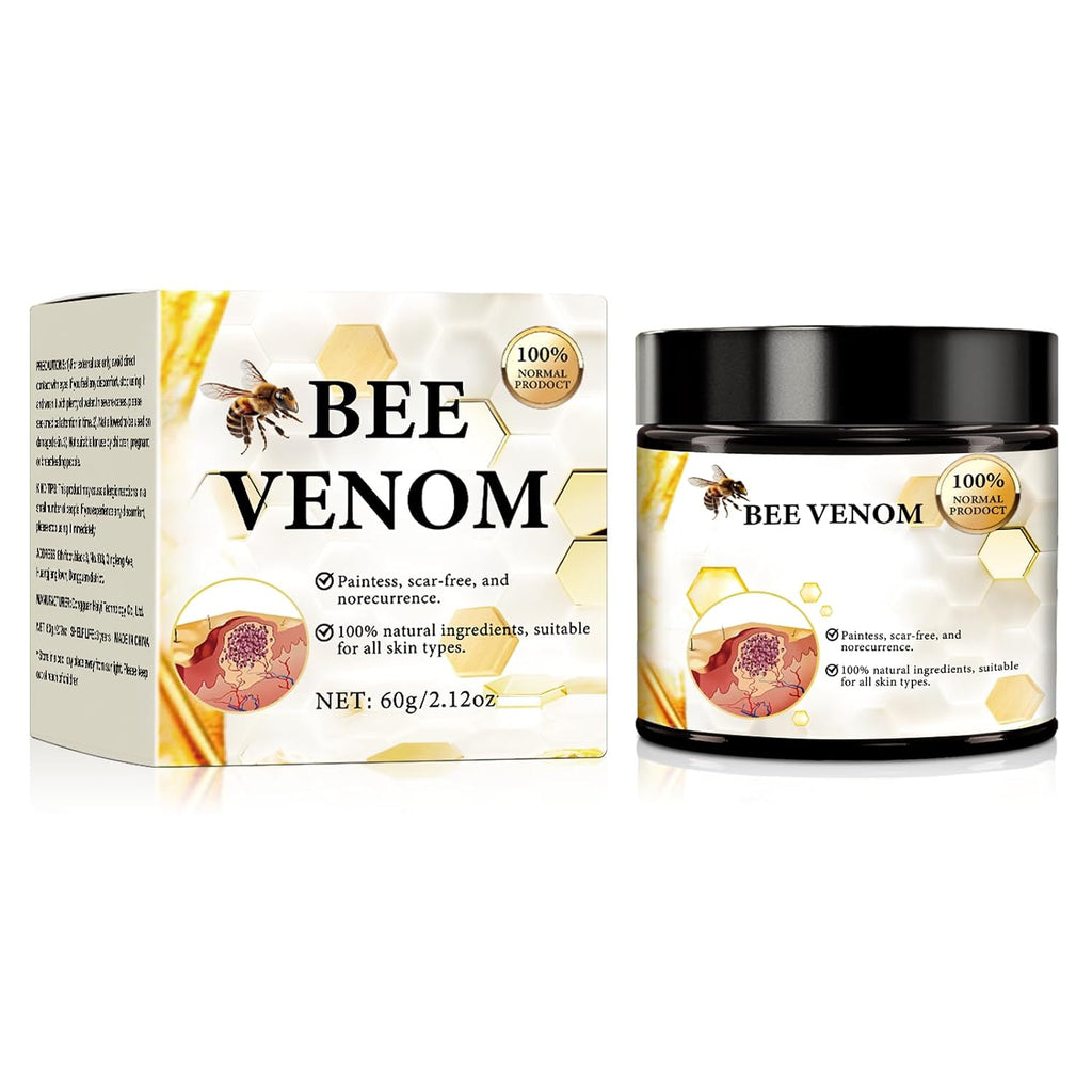 Two jars of Bee Venom Repair Cream displayed side by side