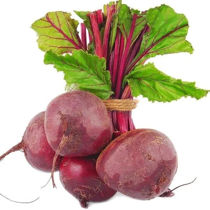 A 100g pack of organic beetroot seeds and potting mix for home gardening