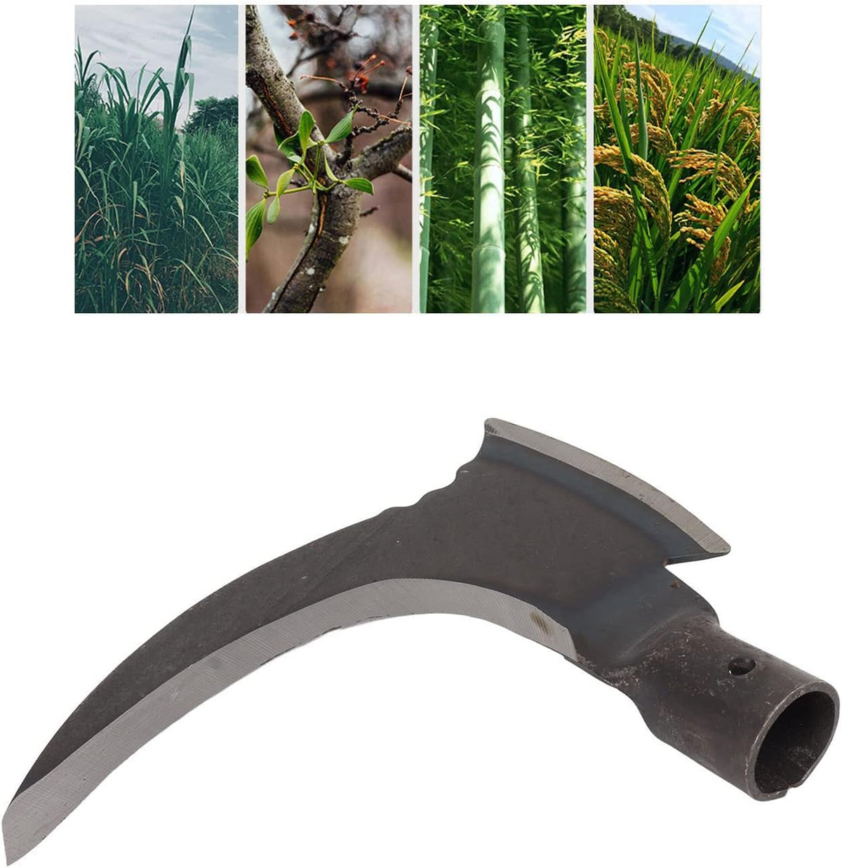 High Manganese Steel Double Scythe for Gardening and Farm Maintenance