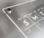 Fridge Magnetic Board for Notes and Kitchen Organization