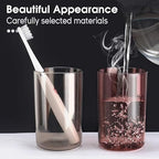 Wall Mounted Toothbrush Holder with 4 Cup Capacity