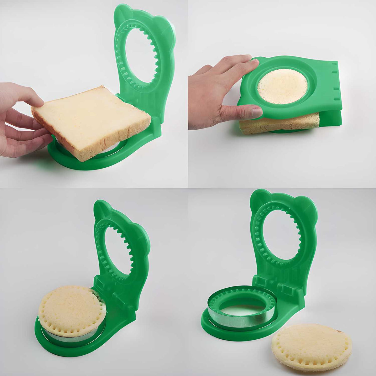 Sandwich Cutter - Plastic Kitchen Sandwich Shaping Tool