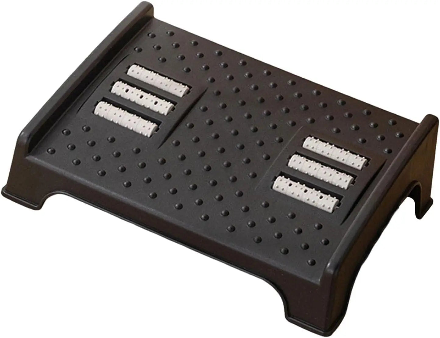 Ergonomic Under-Desk Foot Rest with Massage Rollers