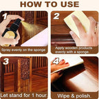 Floor Essential Oil Waxing Polish - 100 ml (Pack of 2)