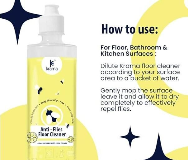 Floor Cleaner Liquid - 400g Concentrated Formula