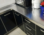 Silver Aluminium Foil Stickers for Kitchen Protection (Pack of 2)