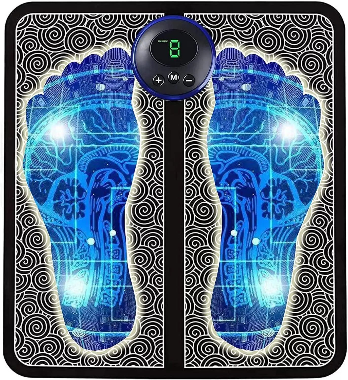 Wireless EMS electric foot massager unit