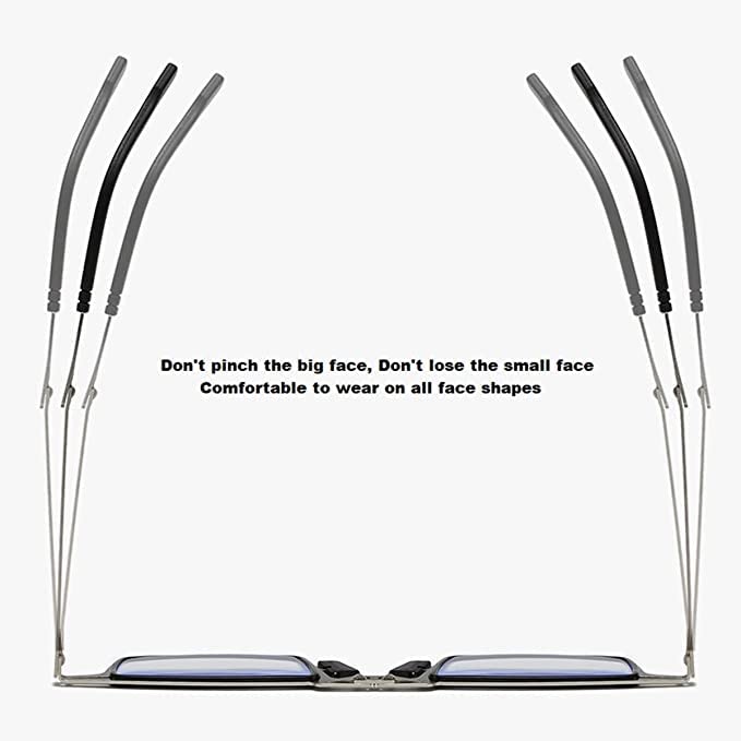 Compact Foldable Reading Glasses - Portable Collapsible Eyewear (Pack of 1)