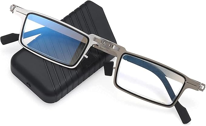 Folding Reading Glasses with Protective Case, Pack of 2