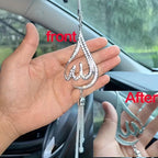 Islamic Car Hanging Decorative Ornament in Stainless Steel