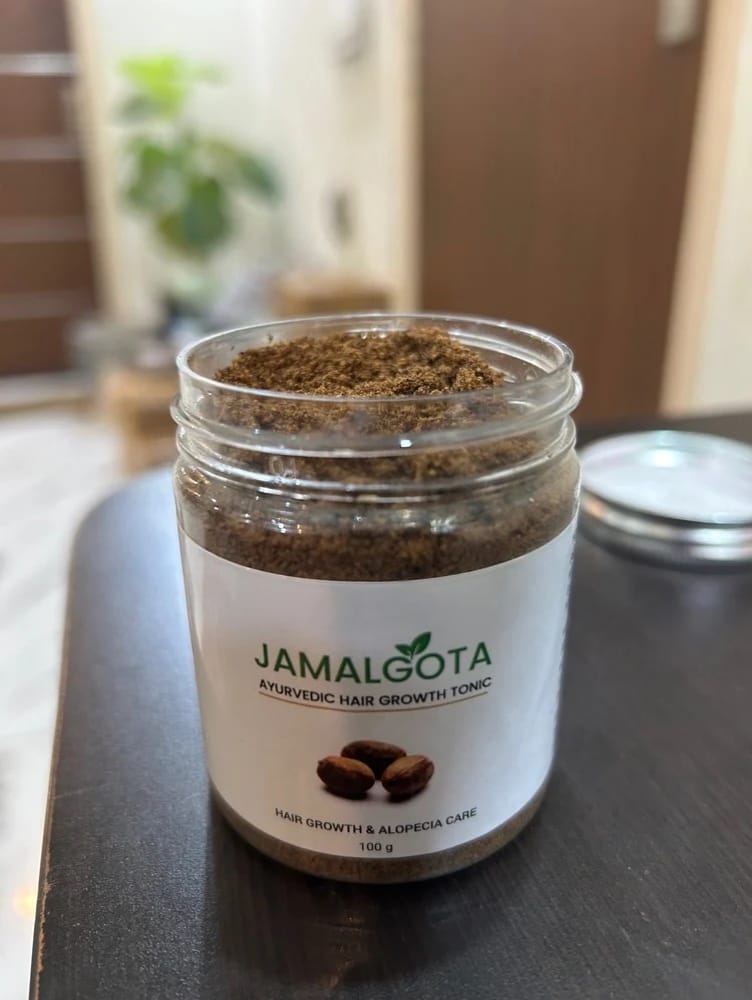 Jamalgota Ayurvedic Hair Growth Powder, Pack of 2