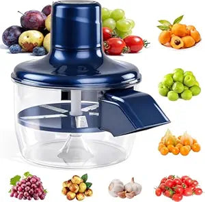 Cordless plastic fruit skin remover tool for small fruits
